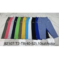 Spodnie damskie duzy rozmiar 82107- Rozmiar 40-52 1 kolor 