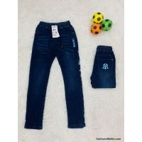 Spodnie jean chłopięce 190722-3758  Roz  10-18  1 kolor   