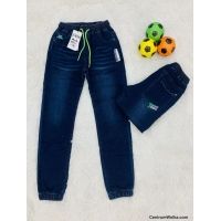 Spodnie jean chłopięce 220722-4618  Roz  4-12  1 kolor  