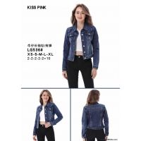 Kurtki jeans damskie LG536 XS-XL 1kolor 