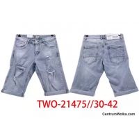 Szorty jeans męskie TWO-21475 30-42 1kolor 