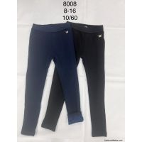 Spodnie dziewczęce 8008 8-16 Mix kolor 