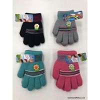 Rękawiczki dziecięce 071022-3609  Roz  Standard  Mix kolor 