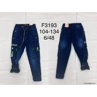 Spodnie jeans chłopięce F3193 104-134 Mix kolor
