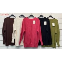 Swetry damskie CDT9050 OverSize Mix kolor 