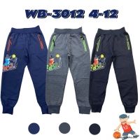 Spodnie chlopiece WB-3012 4-12 mix kolor 