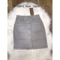 Spódnice jeans damskie V1030-2 XS-XL 1kolor