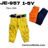 Spodnie chlopiece JE-957 1-5 mix kolor 