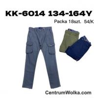 Spodnie chlopiece KK-6014 134-164 mix kolor 