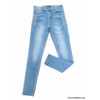 Spodnie jeans damskie YH3761  Roz  38-48  1 kolor   