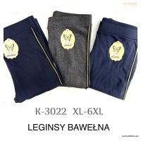 Leginsy damska K3022 XL-6XL 1 kolor 