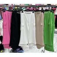 Spodnie dziewczęce  250523-31   Roz 4-14   1 kolor