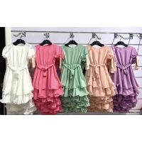 Sukienki dziewczęce   010623-60   Roz 4-14     1 kolor   