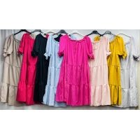 Sukienki damskie 060623-24  Roz  One size  Mix kolor   