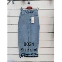 Spódnice jeans damskie 8024 S-XL 1kolor 