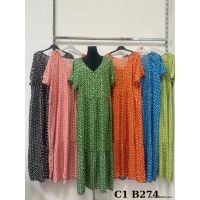 Sukienki damskie B274 M-2XL Mix kolor 