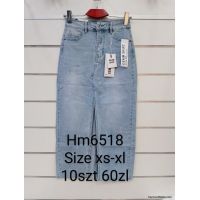 Spódnice jeans damskie HM6518 XS-XL 1kolor 