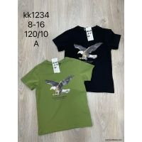 Bluzki chłopięce KK1234 8-16 Mix kolor