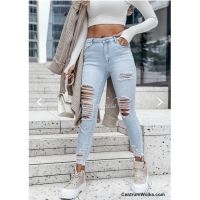 Spodnie jeans damskie A2122492 XS-XL 1kolor