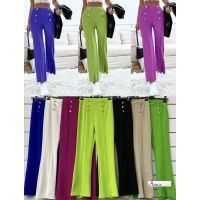 Spodnie damskie D22224146 Uni Mix kolor