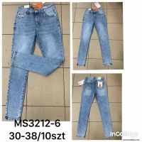 Spodnie jeans damskie MS3212-6 30-38 1kolor 