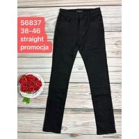 Spodnie jeans damskie S6837 38-46 1kolor