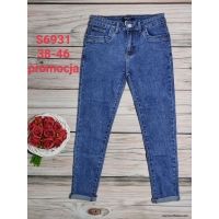 Spodnie jeans damskie S6931 38-46 1kolor