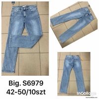 Spodnie jeans damskie S6979 42-50 1kolor 